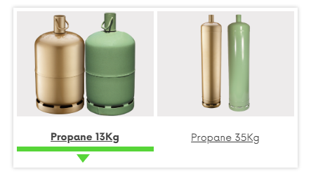 Bouteille de gaz Antargaz 13kg butane propane