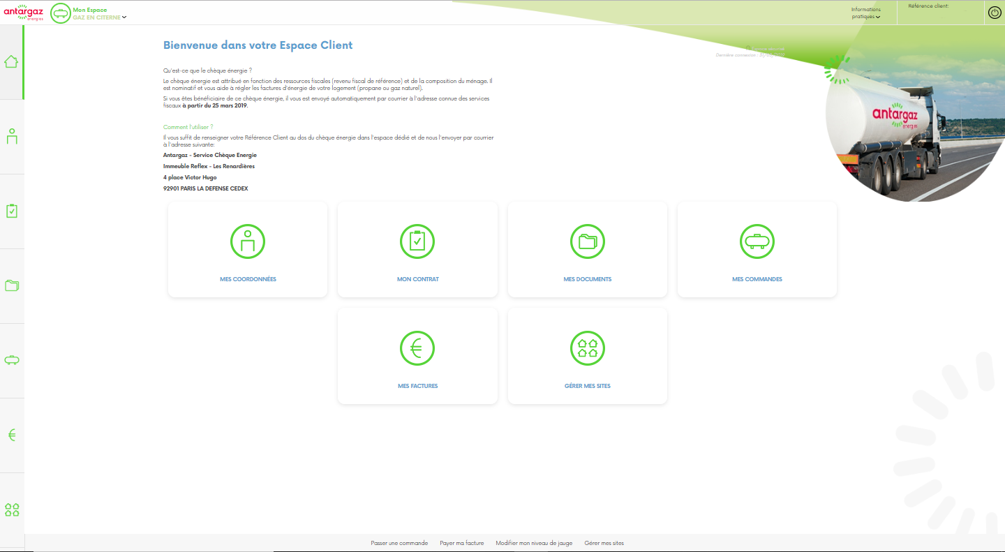 Espace client VRAC