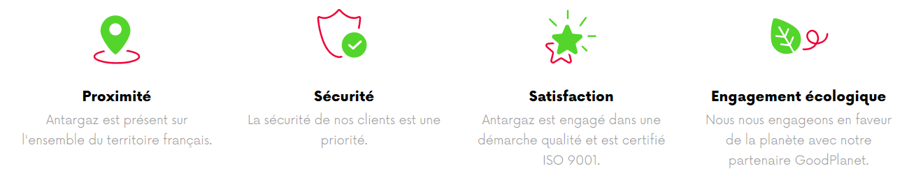 Les atouts d'Antargaz