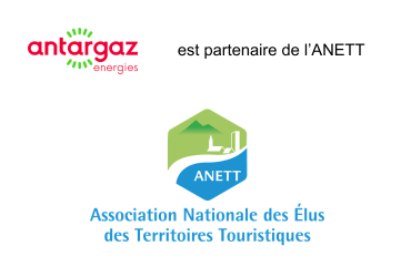 Antargaz energies est partenaire de l'ANETT Association Nationale des Élus des Territoires Touristiques