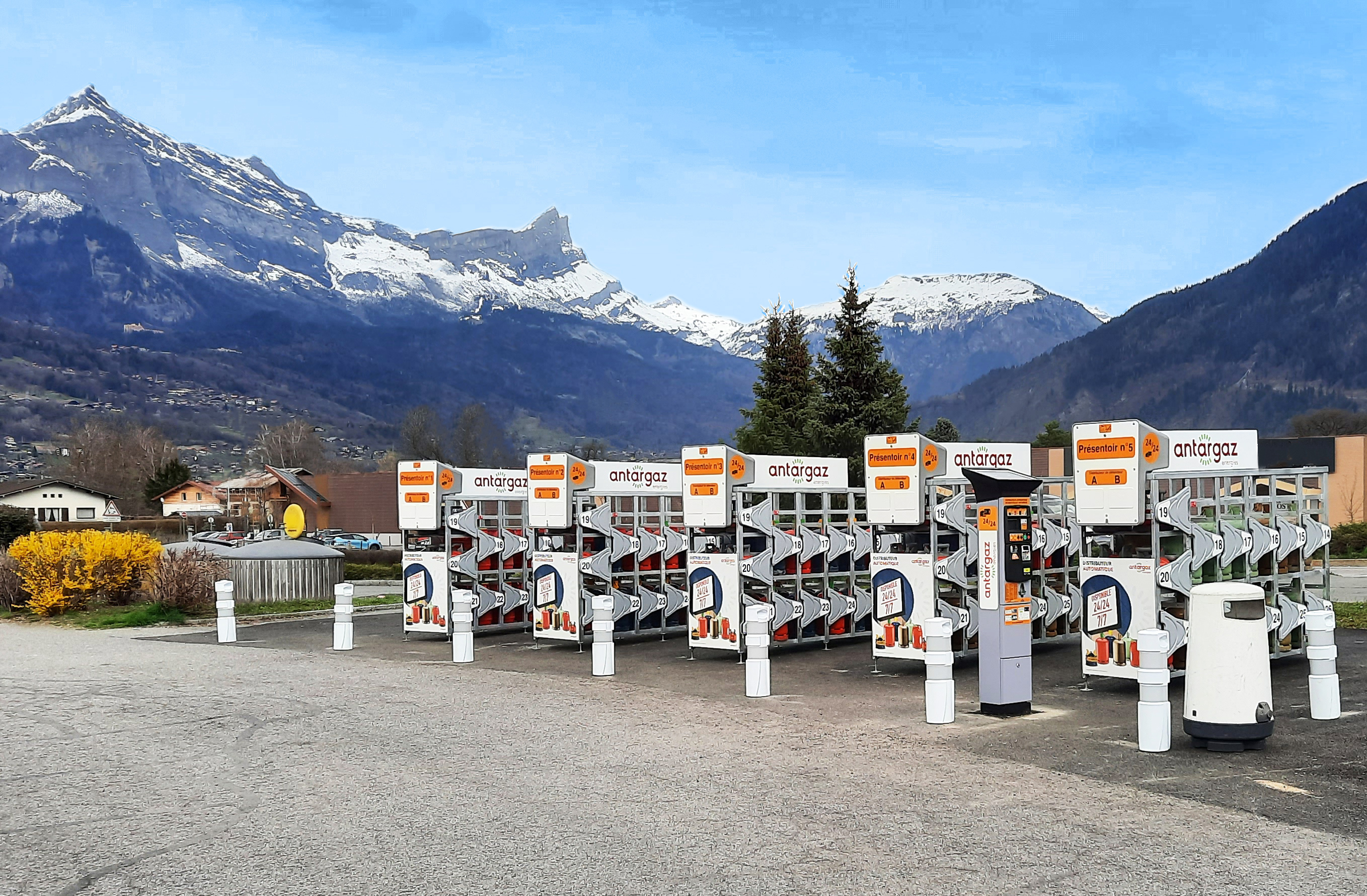 distributeur automatique Antargaz 24h/24 7j/7