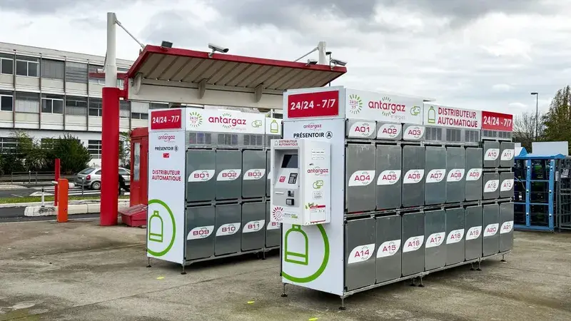 Nos distributeurs automatiques de bouteilles de gaz